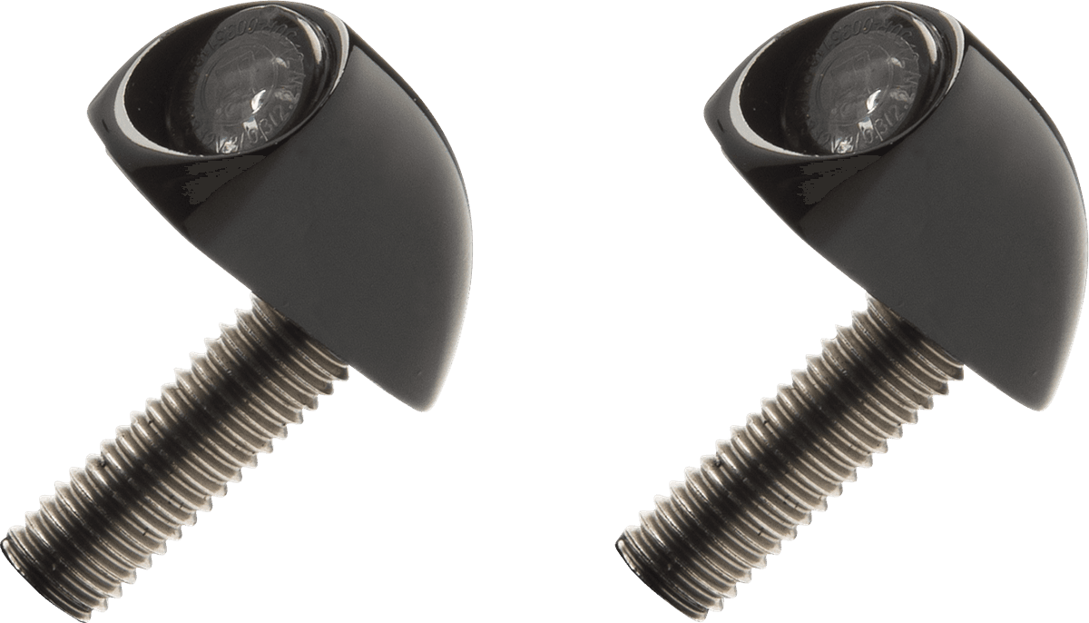 3-1 Bullet Rear Indicator Lights - Smooth - Black