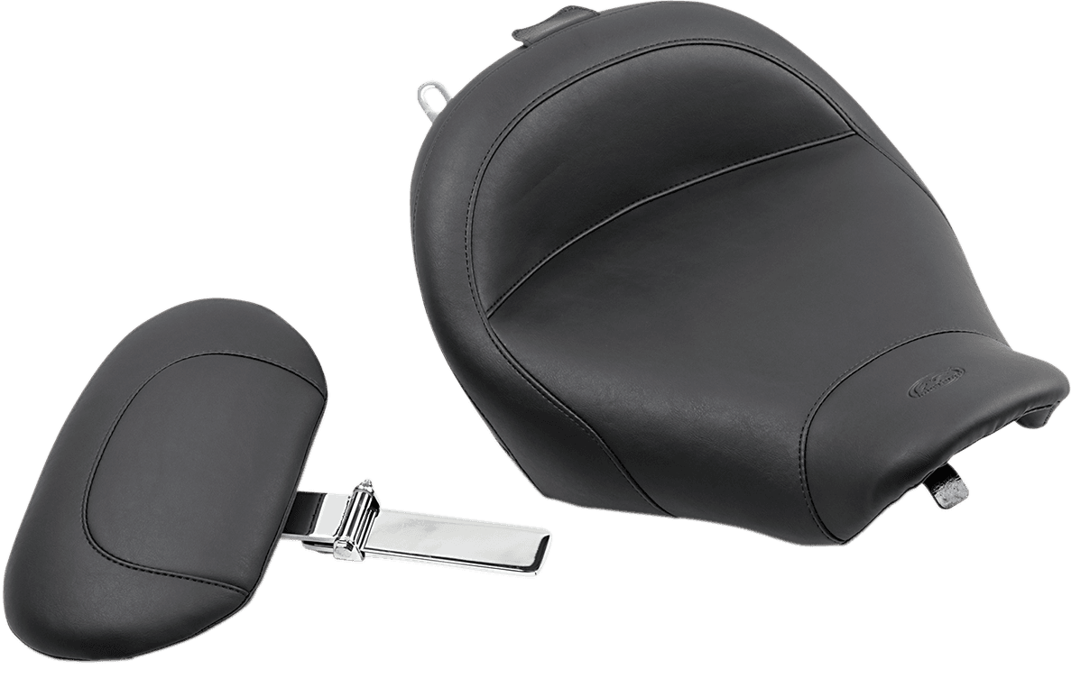 Wide Solo Seat with Removable Backrest — FLHR Road King, FLHRCI Road King Classic, FLHRI Road King +5 more 1997-2007