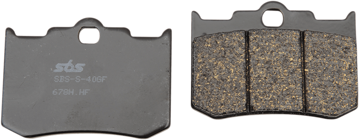 HHF Street Ceramic Organic Brake Pads — universal