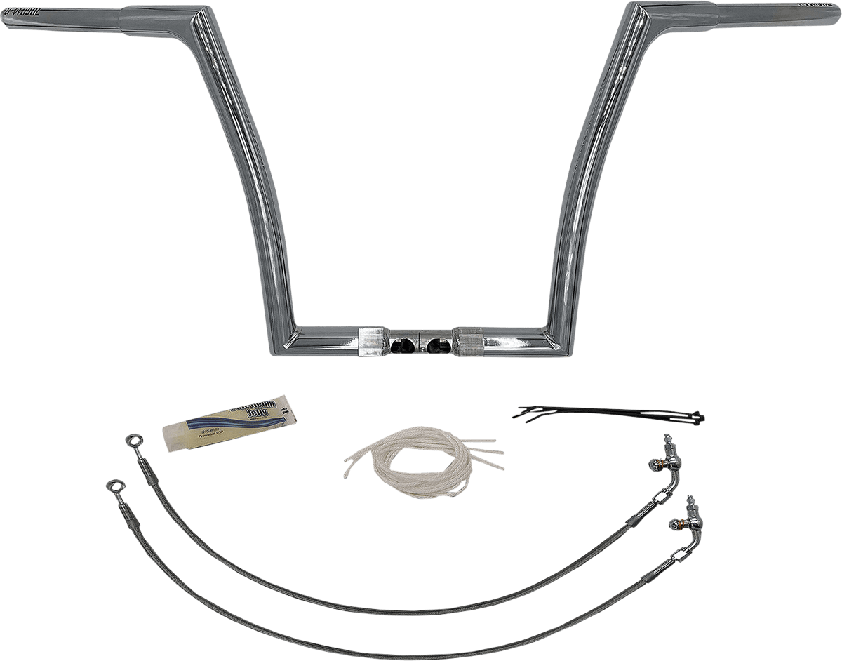 1-1/4" EZ Install Flat Top Handlebar Kit — FLTR Road Glide, FLTRU Road Glide Ultra, FLTRUSE CVO Road Glide Ultra +3 more 2015-2020