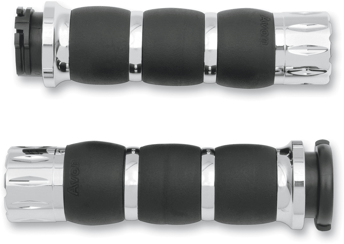 Rival Velvet Air Grips — 1200 Custom EFI XLC, 1200 Low EFI XLL, 1200 Roadster EFI XLR +132 more 1980-2022