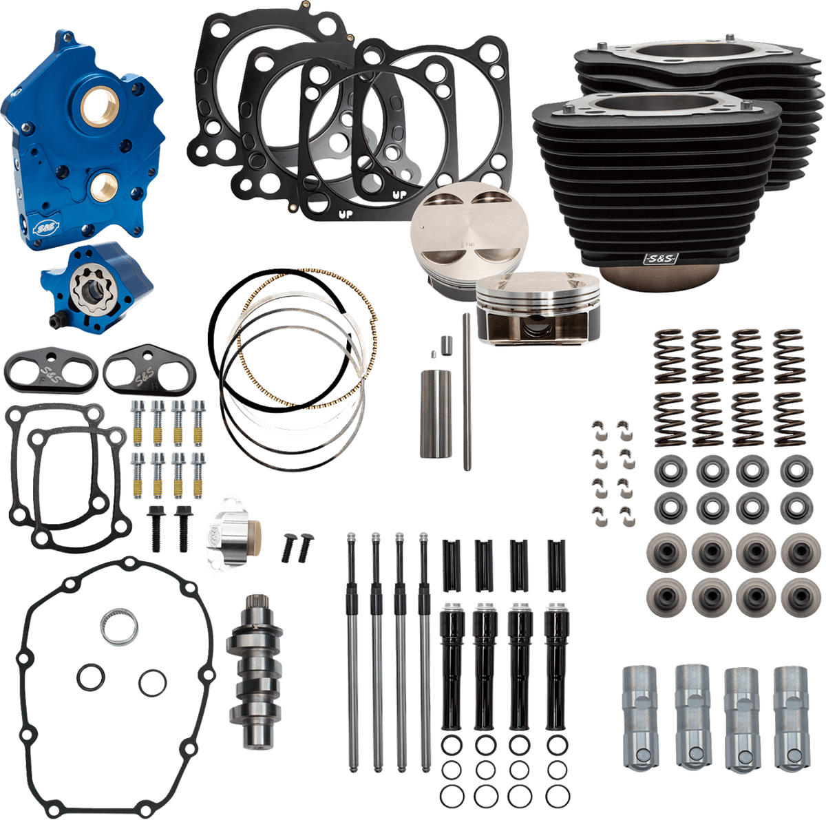 124" Power Package — Electra Glide Police  FLHTPI, FLDE Deluxe 107, FLFB Fat Boy 107 +45 more 2017-2025