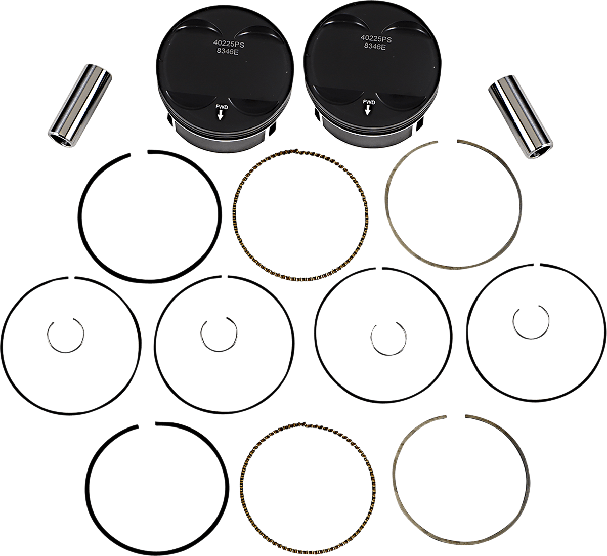 Piston Kit — FLHTCUTGSE CVO Tri Glide, FLHTKSE CVO Limited, FLHXSE CVO Street Glide +2 more 2017-2023