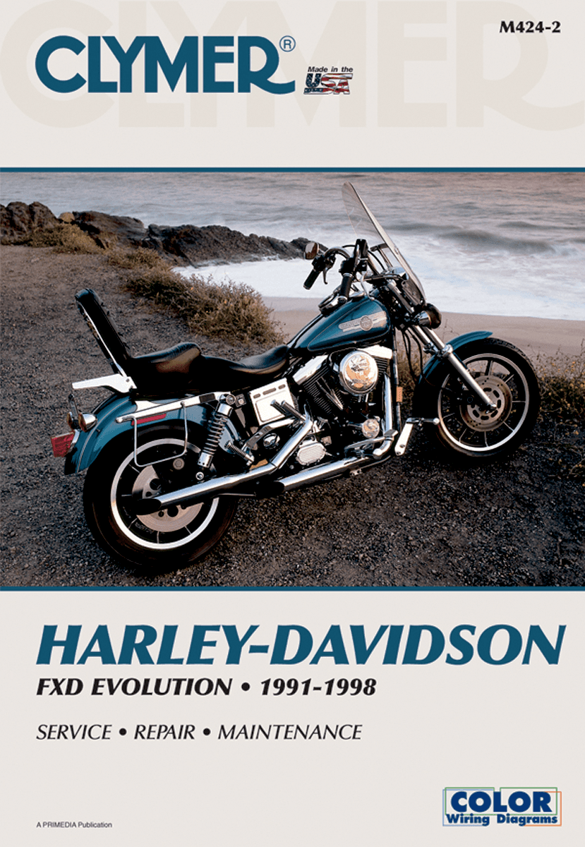 Motorcycle Repair Manual — FXD Dyna Super Glide, FXDB-D Dyna Glide Daytona, FXDB-S Dyna Glide Sturgis +4 more 1991-1998