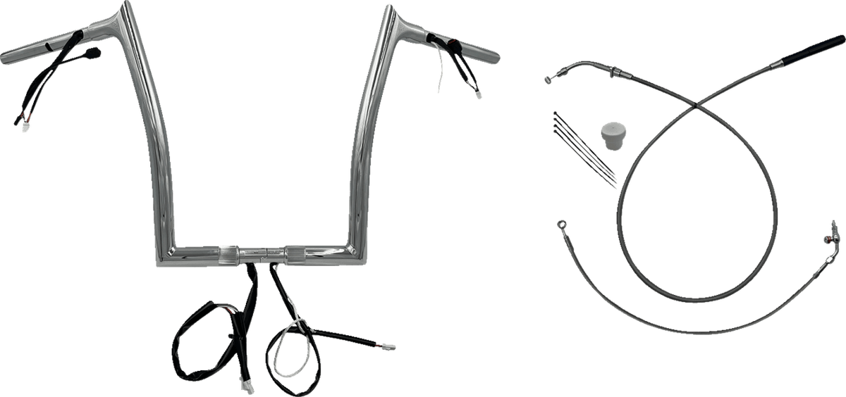 1-1/4" EZ Install Pointed Top Handlebar — FLTRX Road Glide, FLTRXSE CVO Road Glide 2023-2025