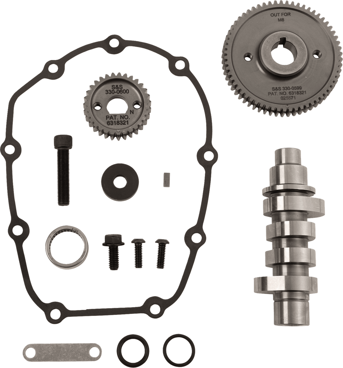 Camshaft Kit - HPT496C - Gear Drive - M8