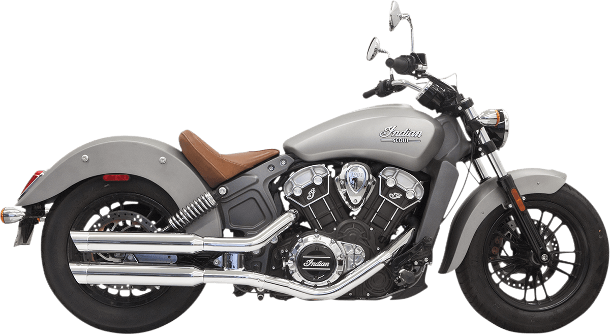 3" Mufflers - Chrome - Scout