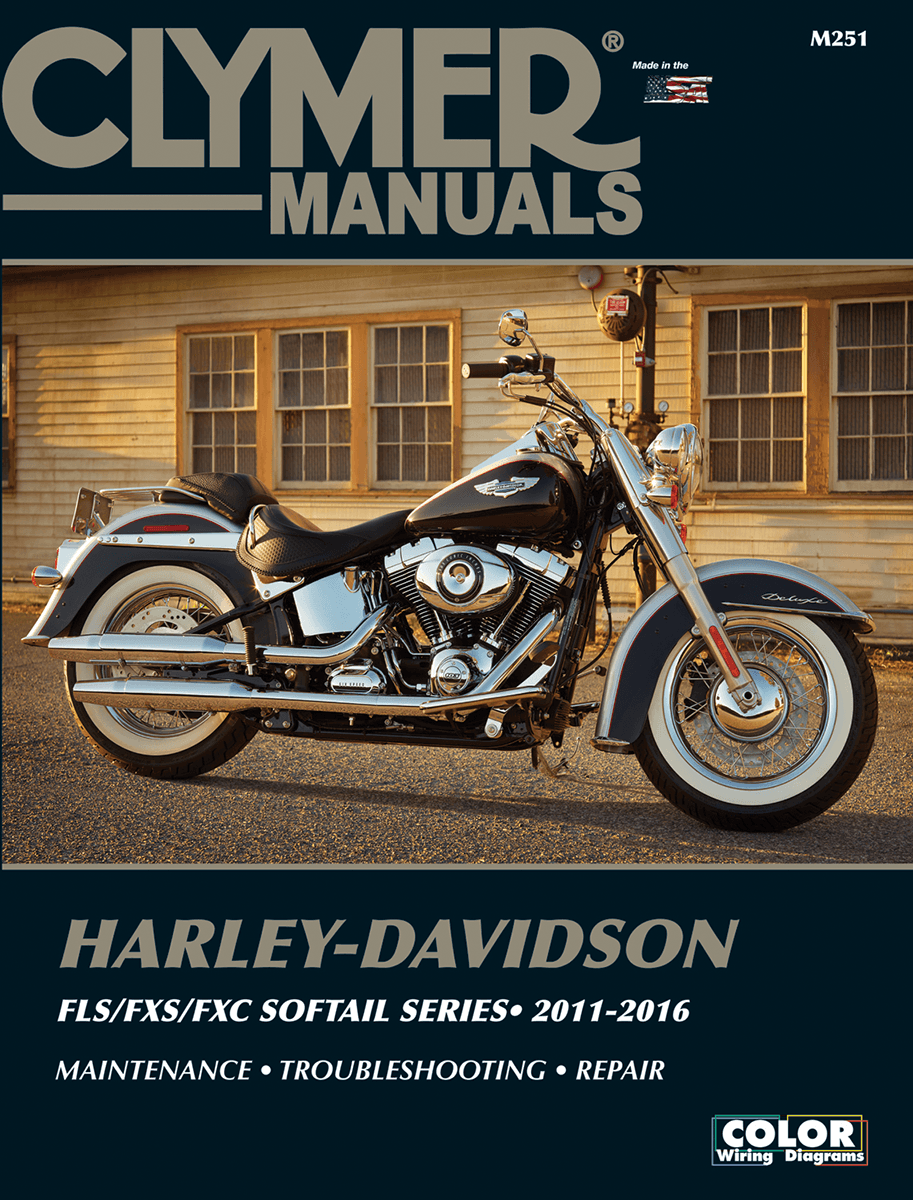Motorcycle Repair Manual — FLS Softail Slim, FLSS Softail Slim S, FLSTC Heritage Softail Classic +13 more 2011-2016