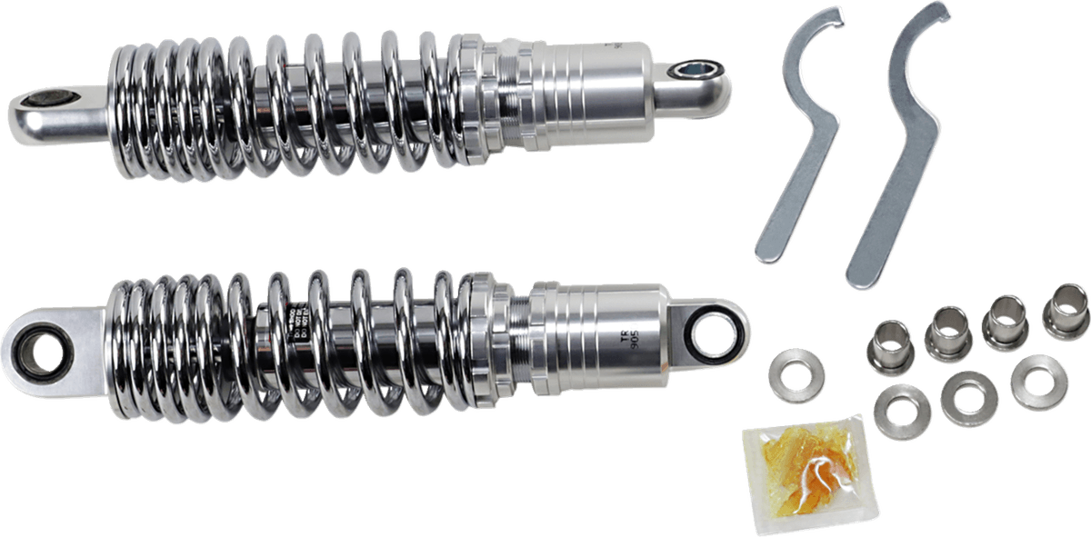 Premium Ride-Height Adjustable Shocks — 11.00" — FLT Tour Glide, FXLR Low Rider Custom, FXR Super Glide II +29 more 1977-2003