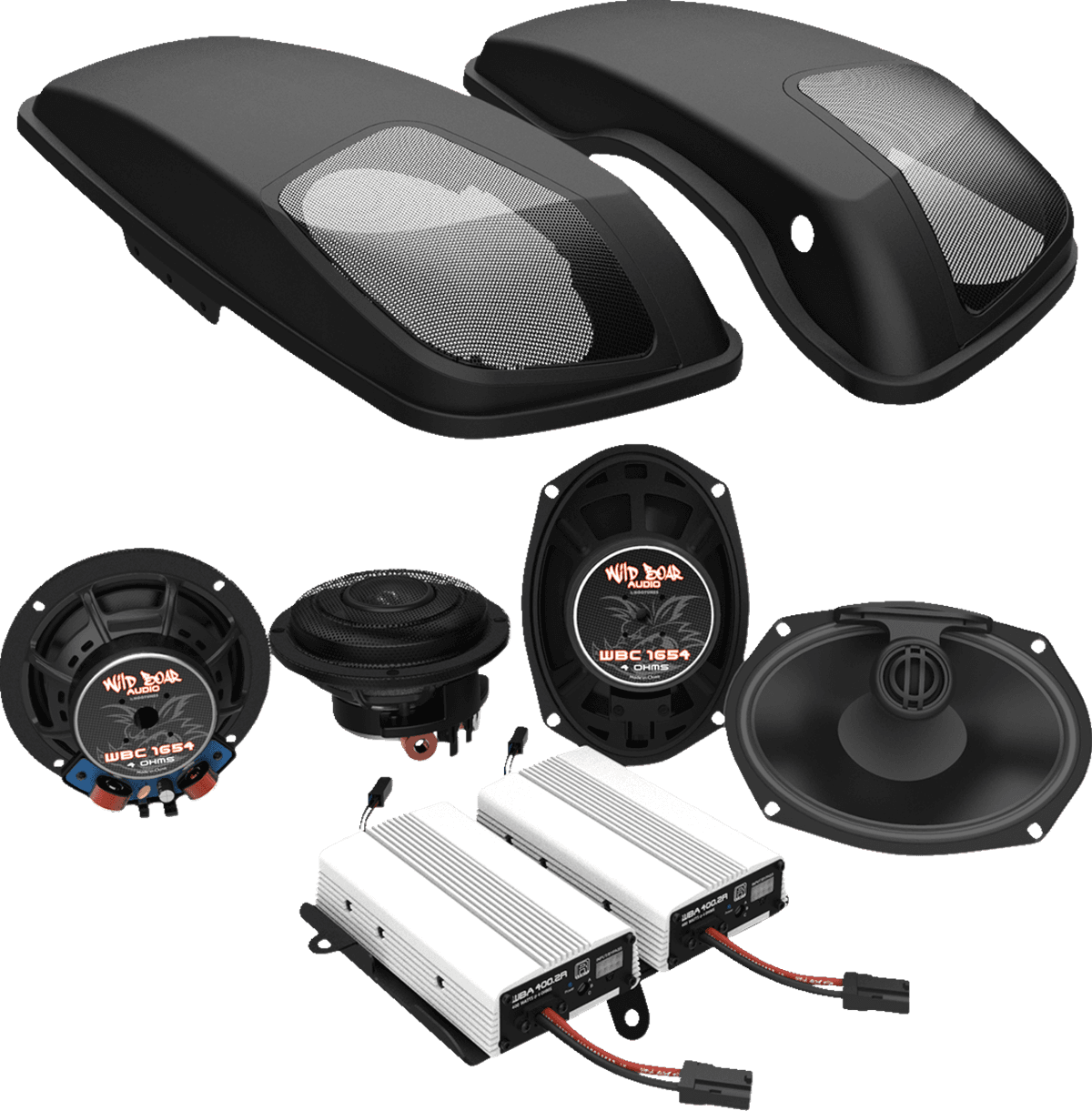 Speaker/Amplifier Lid Kit — Electra Glide Ultra Classic Low FLHTCUL, FLHTCU Electra Glide Ultra Classic, FLHTCUL Electra Glide Ultra Classic Low +6 more 2014-2024