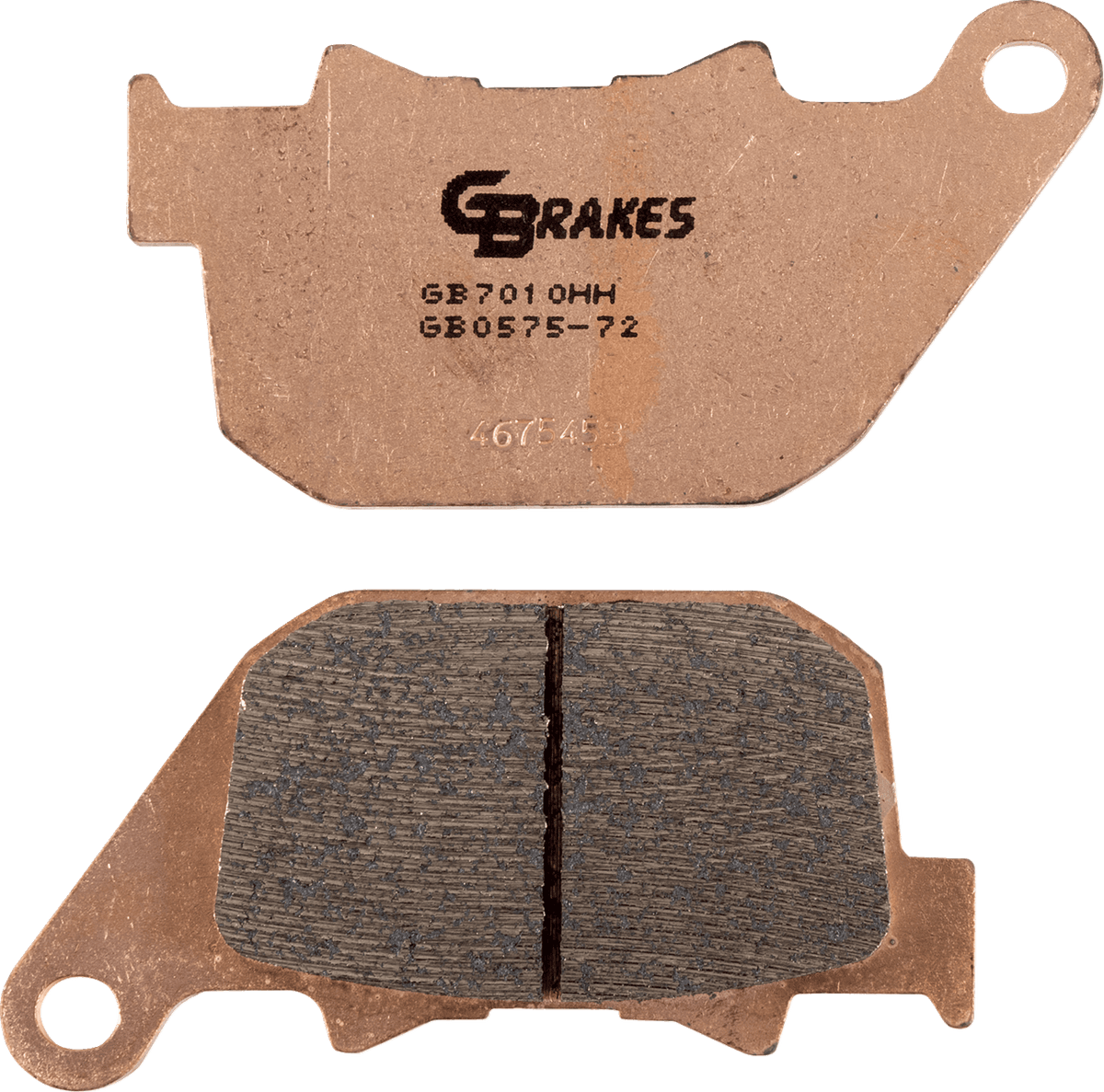 HH Sintered Brake Pads — XL1200C Sportster 1200 Custom, XL1200L Sportster 1200 Low, XL1200N Sportster 1200 Nightster +9 more 2004-2013