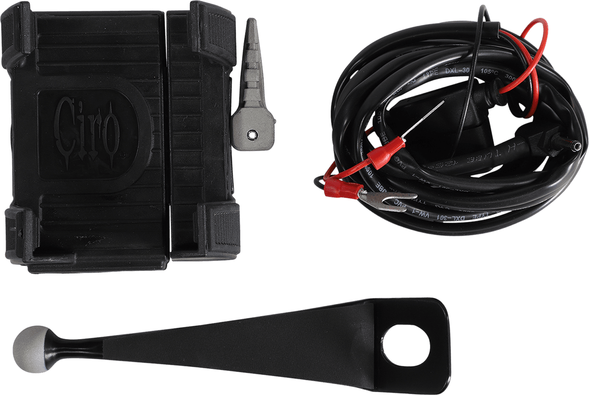 Smartphone/GPS Holder with Charger — Electra Glide Police  FLHTPI, Electra Glide Ultra Classic Low FLHTCUL, FLHT Electra Glide Standard +12 more 2014-2024