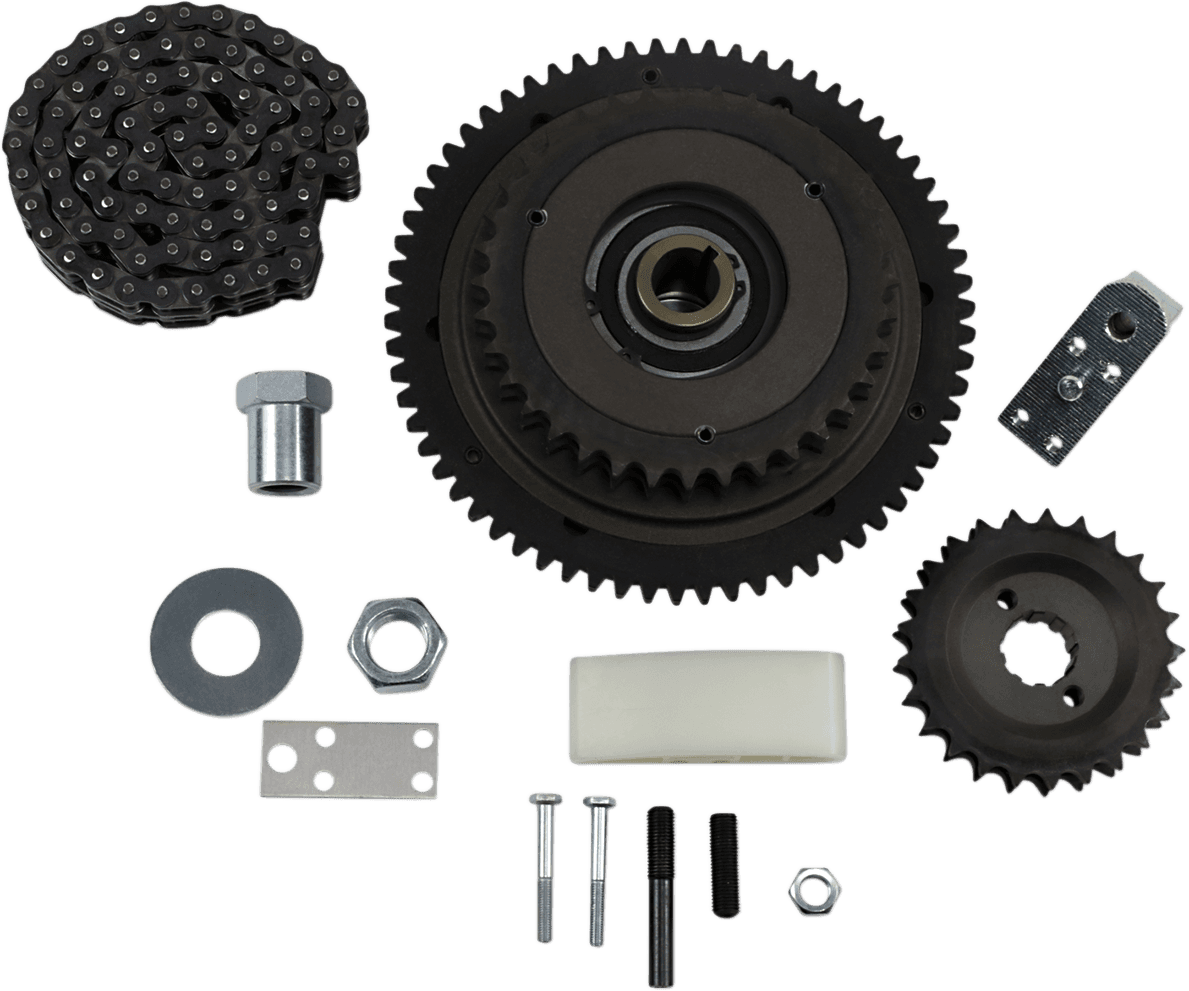 Primary Chain Drive System with Clutch — 1200 Fat Bob FXEF, 1200 Low Rider FXS, 1200 Super Glide FXE +10 more 1970-1983