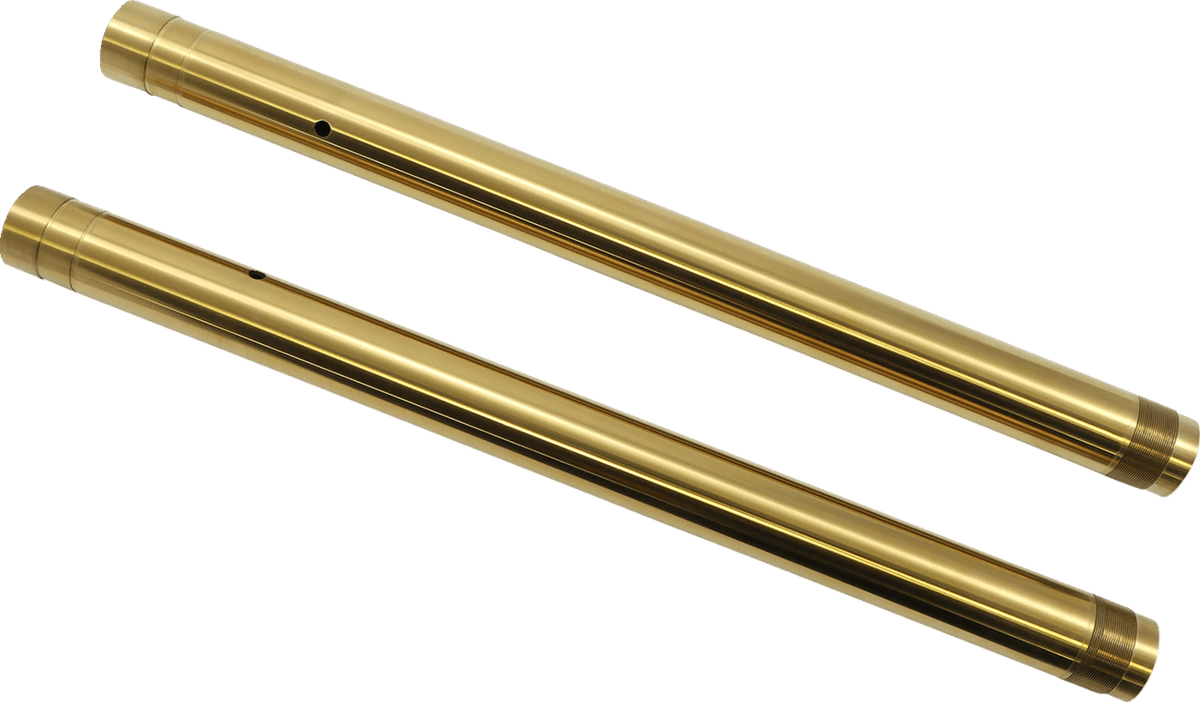 Gold Fork Tubes — FLSB Sport Glide 107, FXDRS FXDR 114, VRSCDX ANN V-Rod Anniversary Edition +3 more 2009-2021