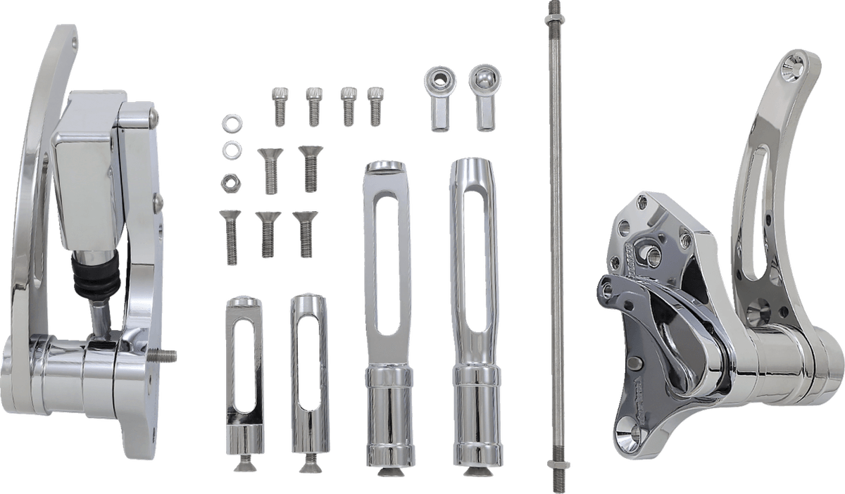 Forward Controls with Master Cylinder — 1200 Fat Bob FXEF, 1200 Low Rider FXS, 1200 Super Glide FXE +24 more 1973-1999