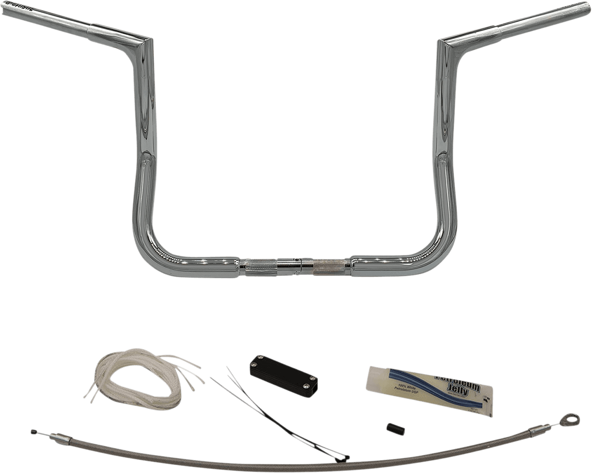 1-1/4" EZ Install Flat Top Handlebar Kit — FLHT Electra Glide Standard, FLHTC Electra Glide Classic, FLHTCU Electra Glide Ultra Classic +13 more 2008-2013