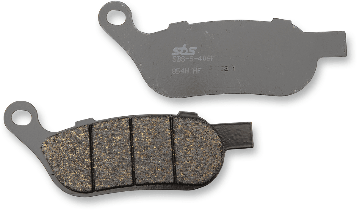 HHF Street Ceramic Organic Brake Pads — FLD Switchback, FLS Softail Slim, FLSS Softail Slim S +19 more 2008-2017