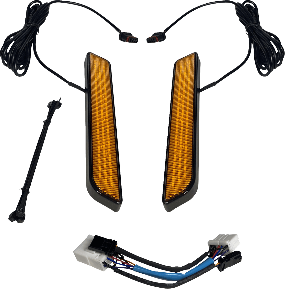 LED Front Fork Lightz™ — 15th Anniversary Fat Boy FLSTF, FLST Heritage Softail, FLSTC Heritage Softail Classic +36 more 1996-2017