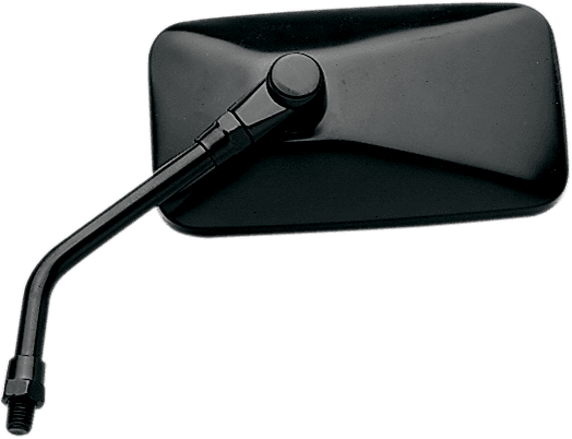 Mirror - Cruiser - Side View - Rectangle - Black - Left/Right - Each