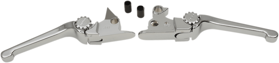 Anthem Adjustable Lever Set for Harley Models — FLDE Deluxe 107, FLFB Fat Boy 107, FLFBS Fat Boy 114 +26 more 2015-2024