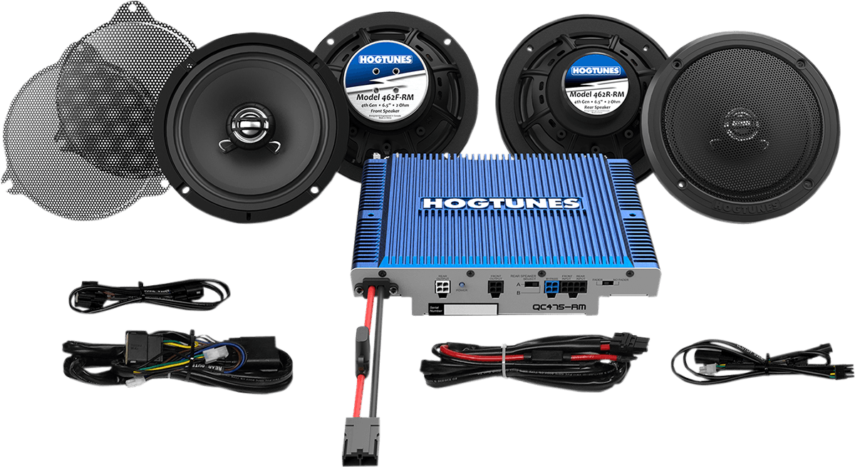 Speaker and Amplifier Kit — FLHTCU Electra Glide Ultra Classic, FLHTCUL Electra Glide Ultra Classic Low, FLHTCUTG Tri Glide Ultra +13 more 2014-2024