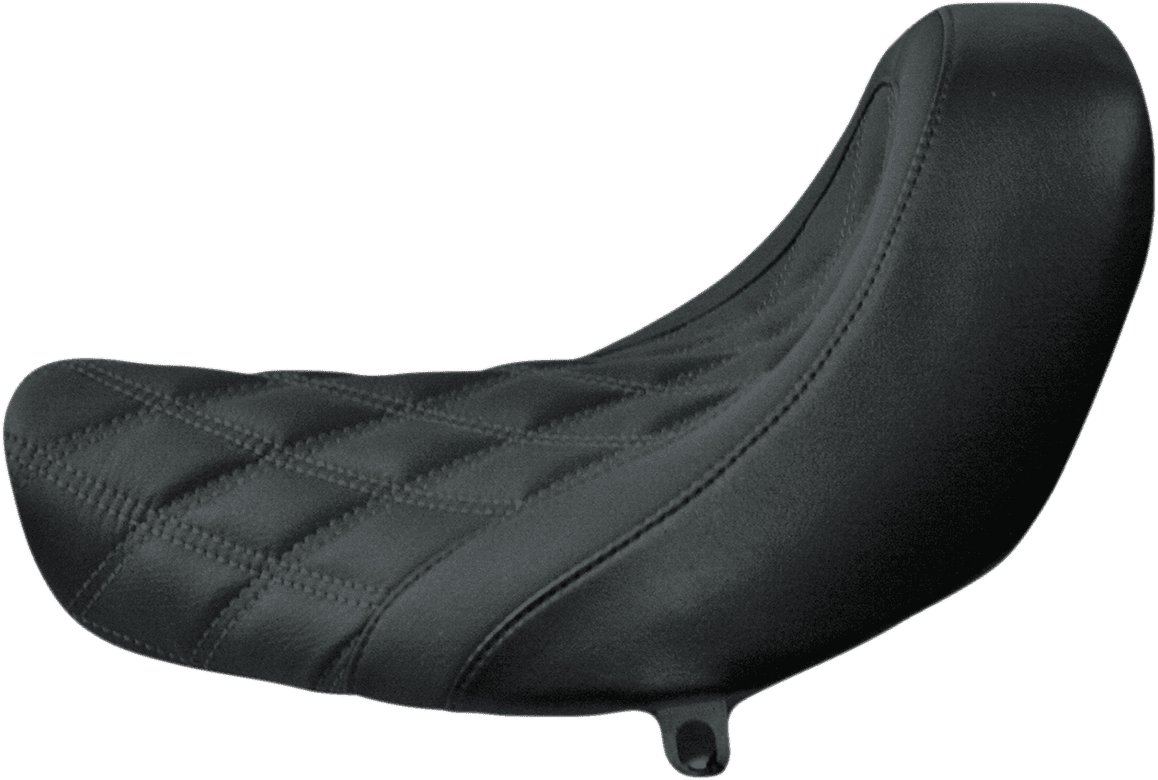 Weekday Solo Seat — Plain/Smooth — FXCW Rocker, FXCWC Rocker C, Softail Rocker FXCW 2008-2011
