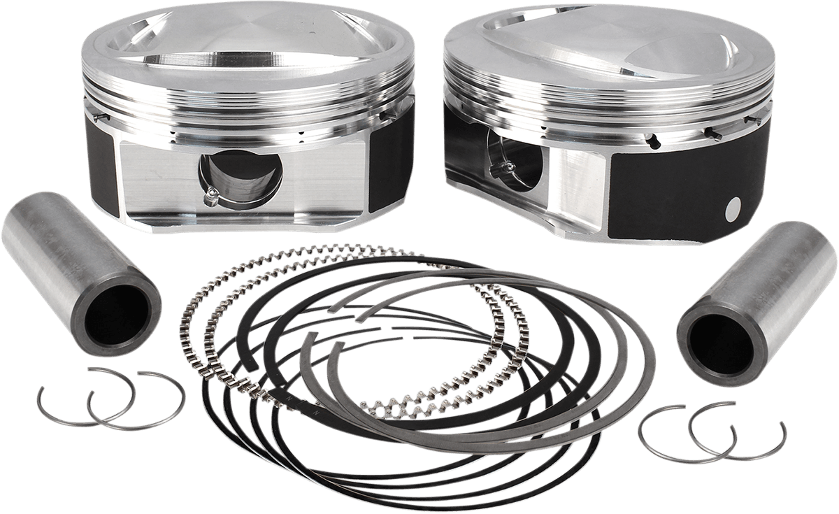 High Compression Piston Kit - Standard - 110" Twin Cam CVO Motor