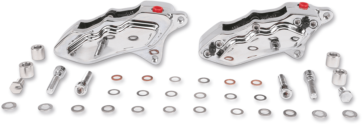6-Piston Brake Caliper — FLHR Road King, FLHRC Road King Classic, FLHT Electra Glide Standard +15 more 2008-2022