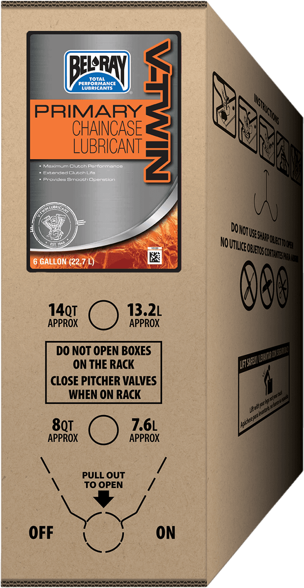 Primary Chain Case Lube - 6 U.S. gal. - Bag-In-Box