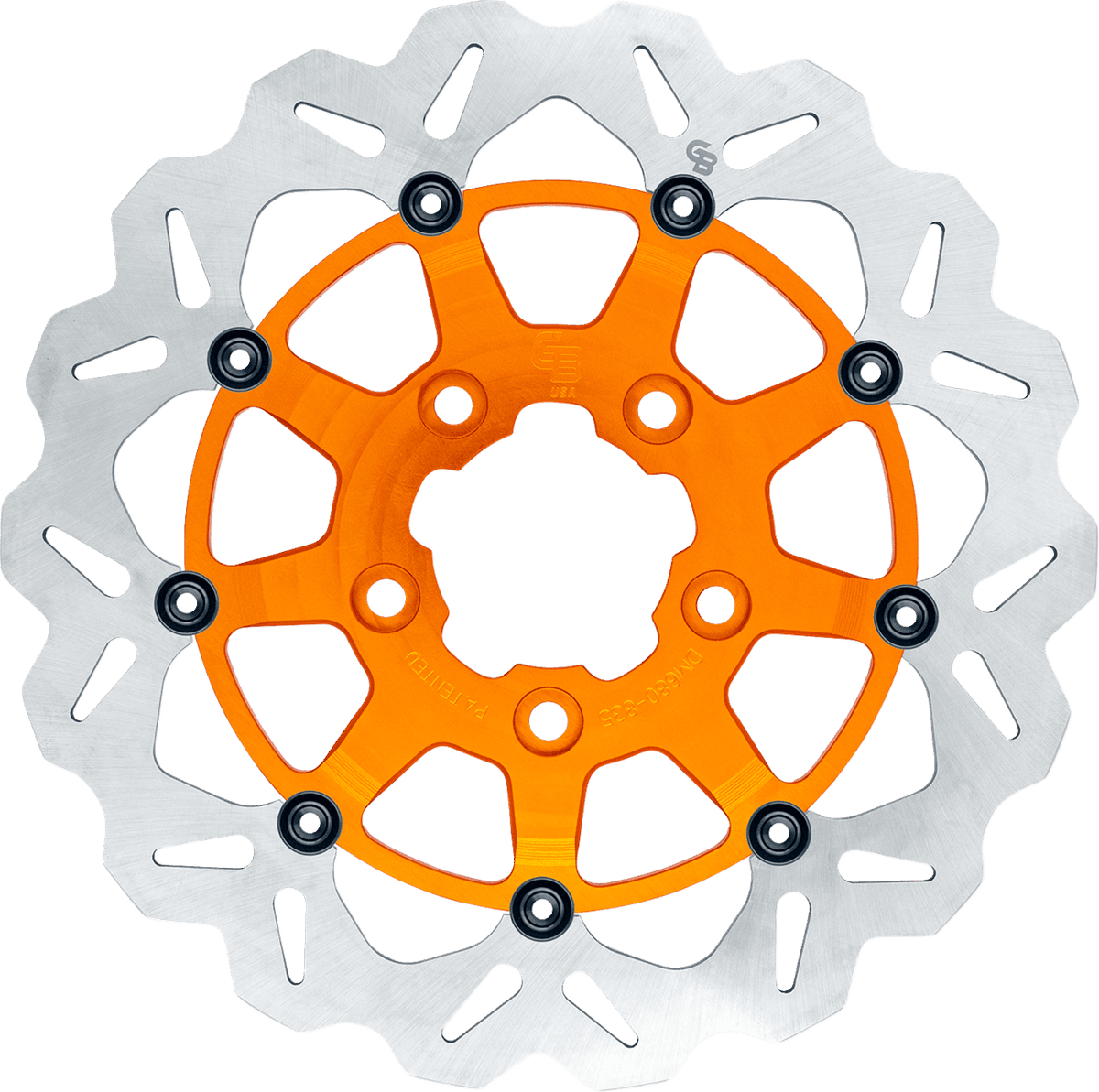 Oversize Wave® Brake Rotor — Electra Glide Police  FLHTPI, FLDE Deluxe 107, FLFBS Fat Boy 114 +130 more 2000-2025
