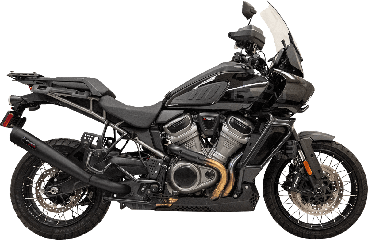 4" Stainless Steel Slip-On Exhaust - Black