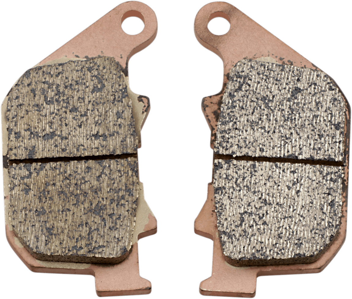 HLS Street Excel Sintered Rear Brake Pads — 1200 Low EFI XLL, XL1200C Sportster 1200 Custom, XL1200L Sportster 1200 Low +13 more 2004-2013