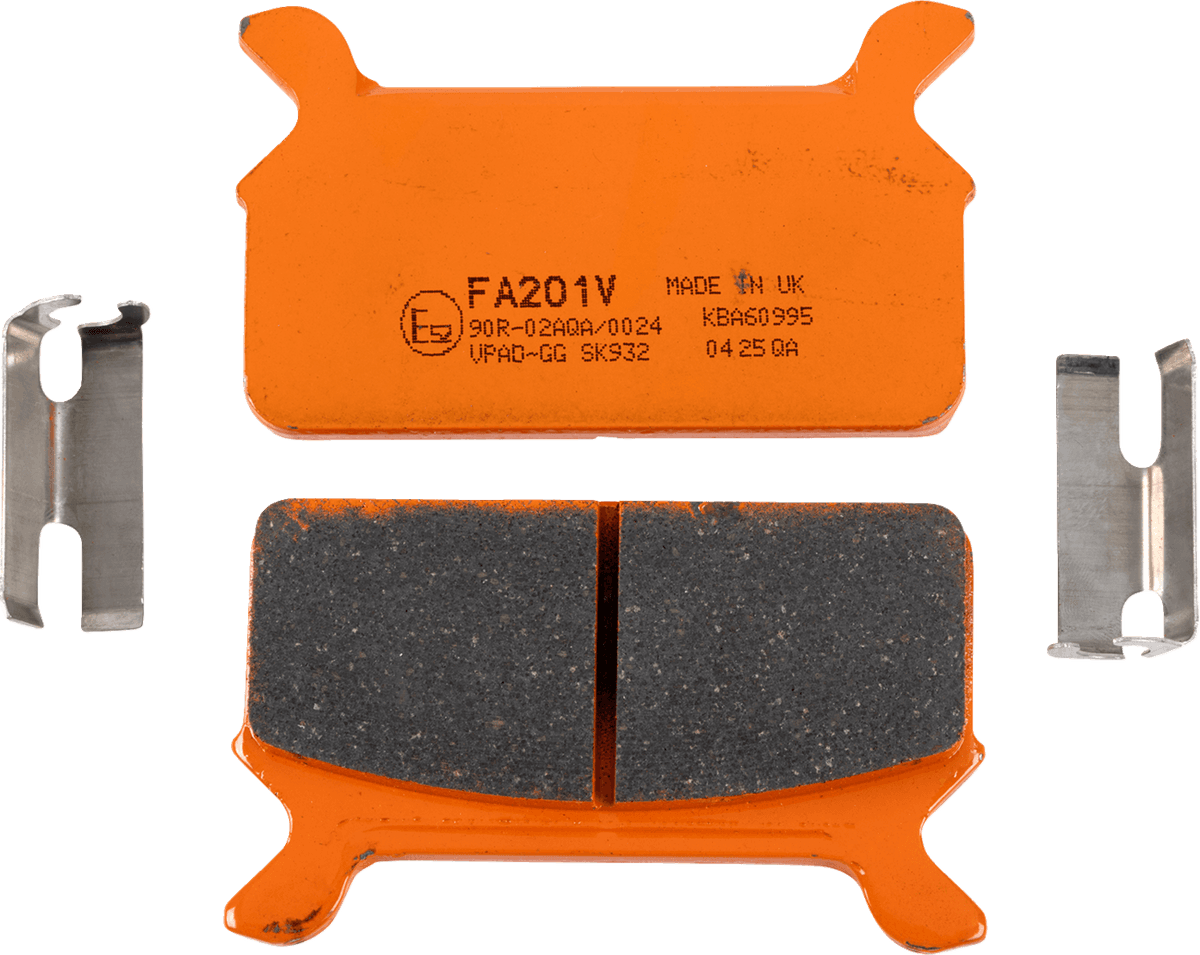 Harley/Buell Brake Pads — Electra Glide Classic EFI FLHTCI, Electra Glide Ultra Classic FLHTCU, FLHR Road King +16 more 1986-1999