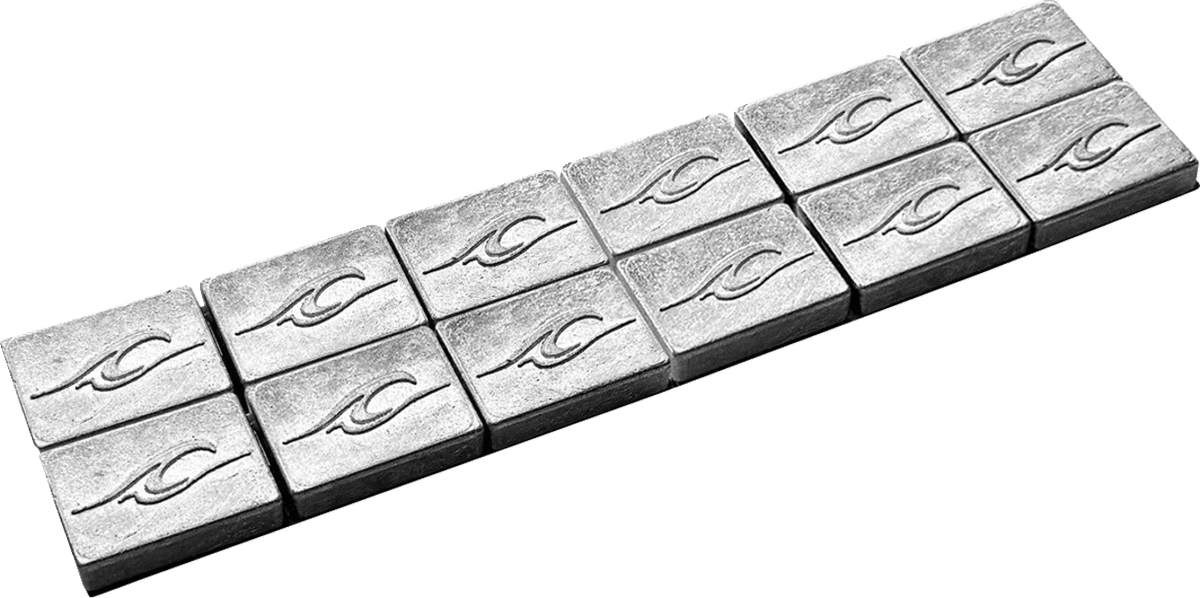 Wheel Weights - Polished - 1 oz - 12 Pack