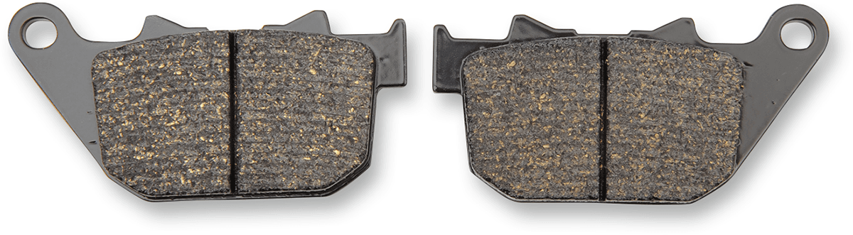 HHF Street Ceramic Organic Brake Pads — 1200 Low EFI XLL, XL1200C Sportster 1200 Custom, XL1200L Sportster 1200 Low +13 more 2004-2013