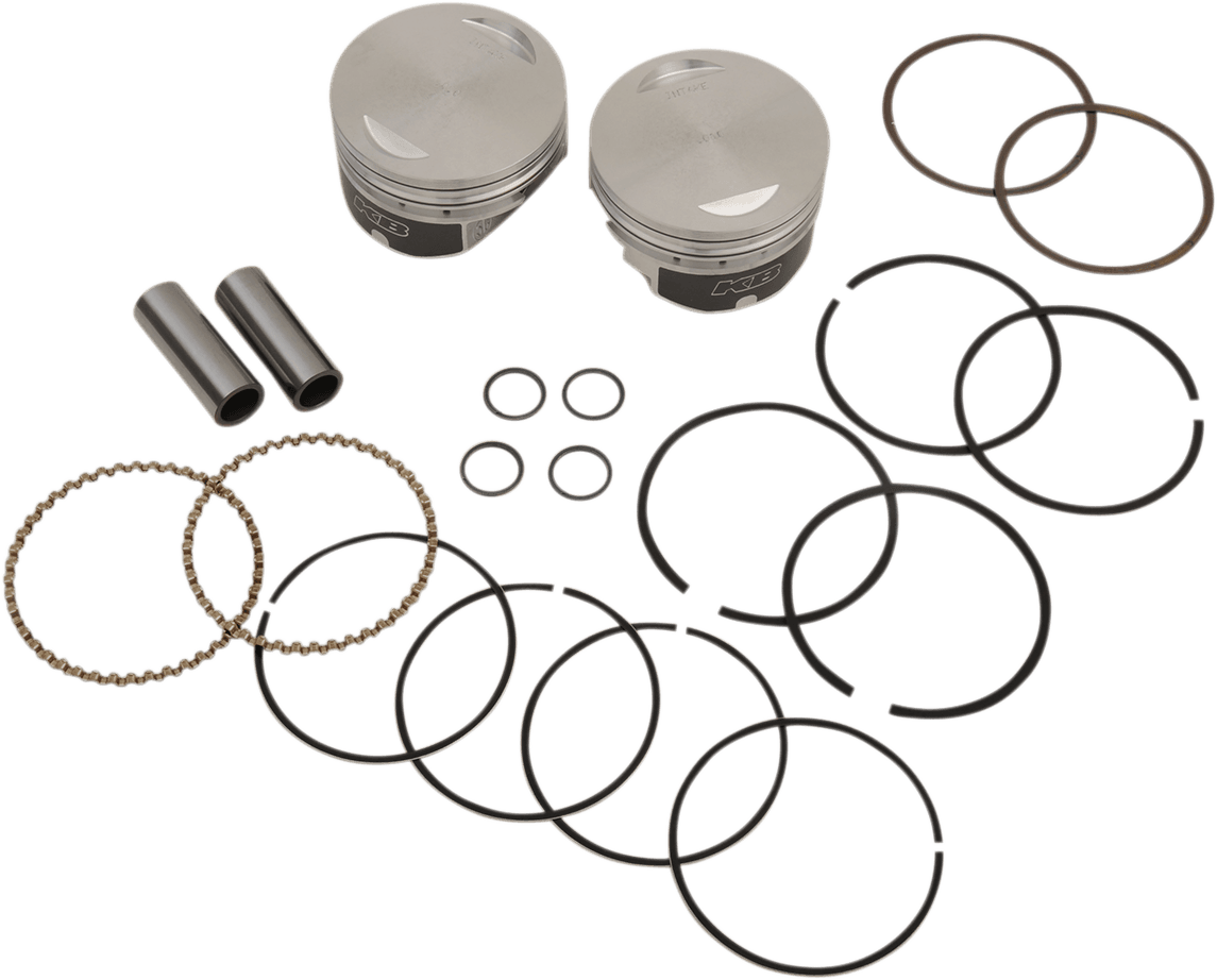 Hypereutectic Piston Kit — Twin Cam
