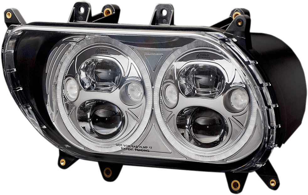 Headlight - Chrome - FLTR