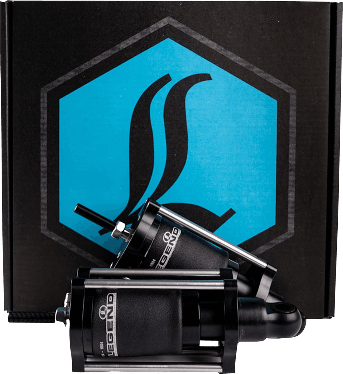 Legend Air Suspension For Softail Models — FLST Heritage Softail, FLSTC Heritage Softail Classic, FLSTF Fat Boy +8 more 1989-1999