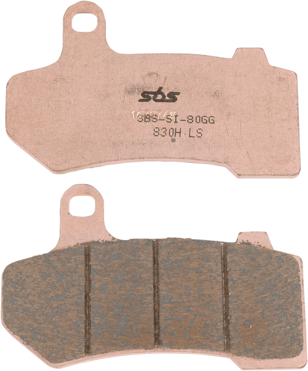 HLS Street Excel Sintered Rear Brake Pads — Electra Glide Police  FLHTPI, Electra Glide Ultra Classic Low FLHTCUL, FLHR Road King +40 more 2006-2024
