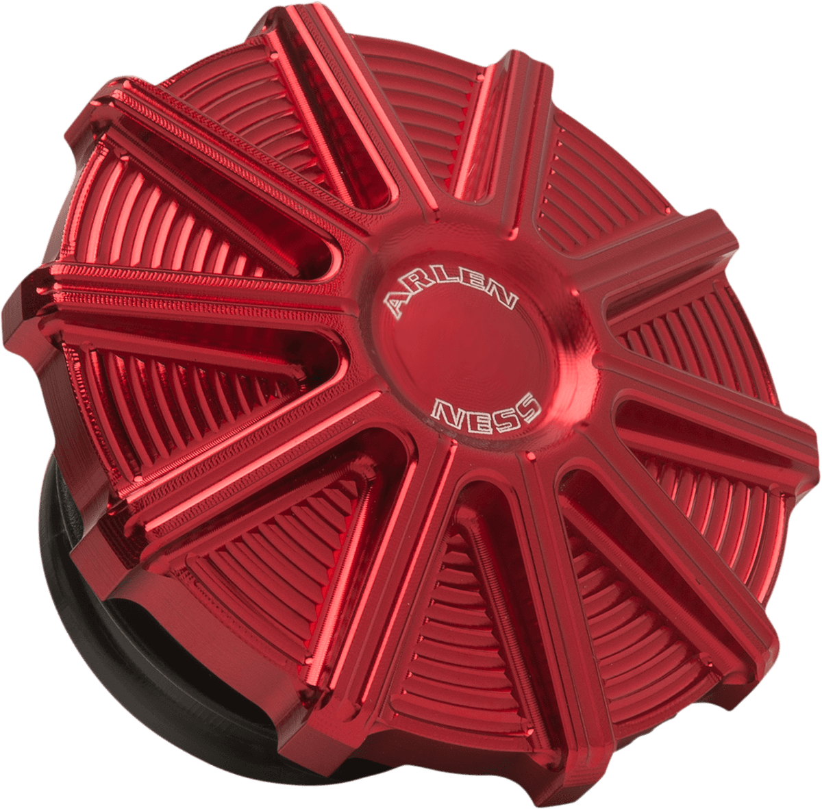 Vented Gas Cap - 10 Gauge - Red