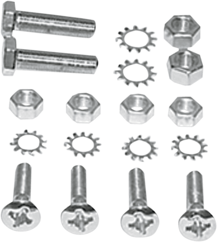 Rear Fender Mounting Hardware Kit — Sportster 900 XL, XL, XLCH +4 more 1959-1978