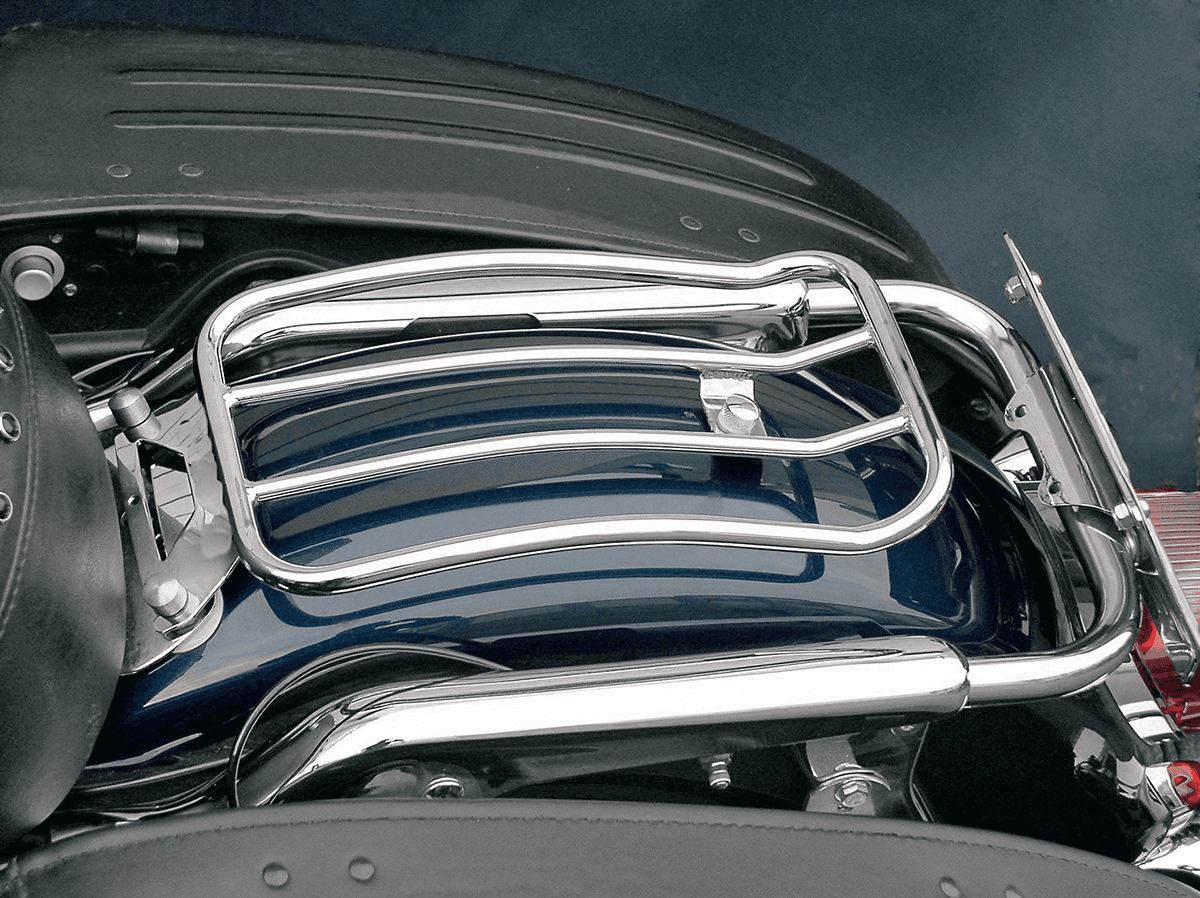 7" Solo Luggage Racks — CVO Road King FLHRSE, CVO Street Glide FLHXSE, CVO Street Glide Limited FLHXLSE +79 more 1997-2026