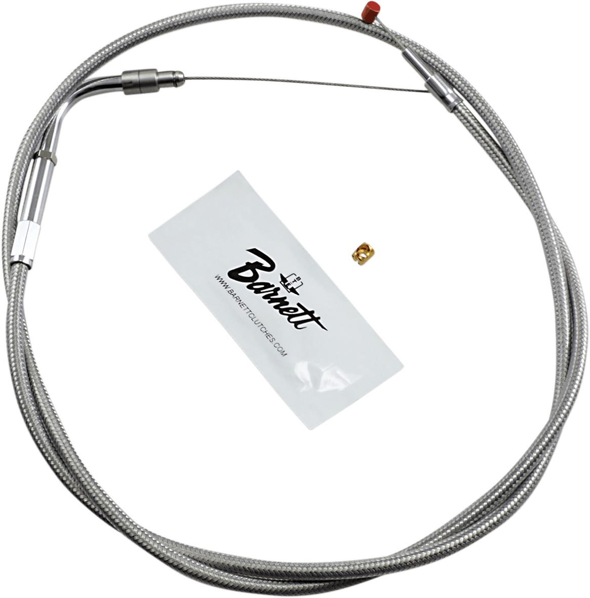 Stainless Steel Throttle/Idle Cable — FLHRS Road King Custom, FLHRSE3 Screamin Eagle Road King, FLHRSI Road King Custom +3 more 1996-2007
