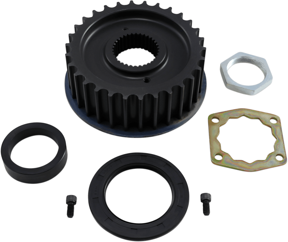 Transmission Pulley — 15th Anniversary Fat Boy FLSTF, Electra Glide Classic EFI FLHTCI, Electra Glide Standard FLHT +72 more 1985-2006