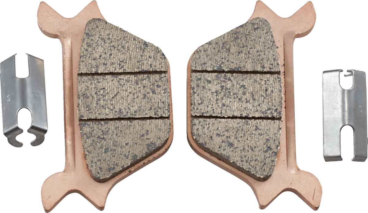 HLS Street Excel Sintered Rear Brake Pads — FLST Heritage Softail, FLSTC Heritage Softail Classic, FLSTF Fat Boy +36 more 1987-1999