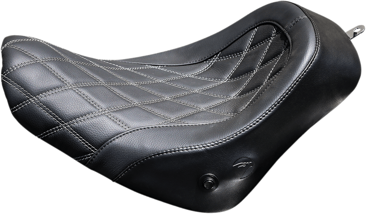 Weekday Solo Seat — Plain/Smooth — FLDE Deluxe 107, FLHC Heritage Classic 107, FLHCS Heritage Classic 114 2018-2020