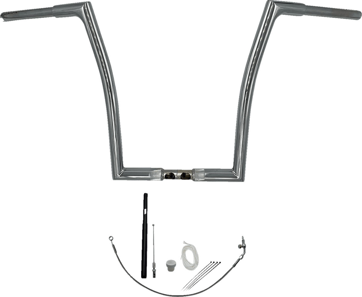 1-1/4" EZ Install Flat Top Handlebar Kit — FLTRK Road Glide Limited, FLTRX Road Glide, FLTRXS Road Glide Special +3 more 2021-2025