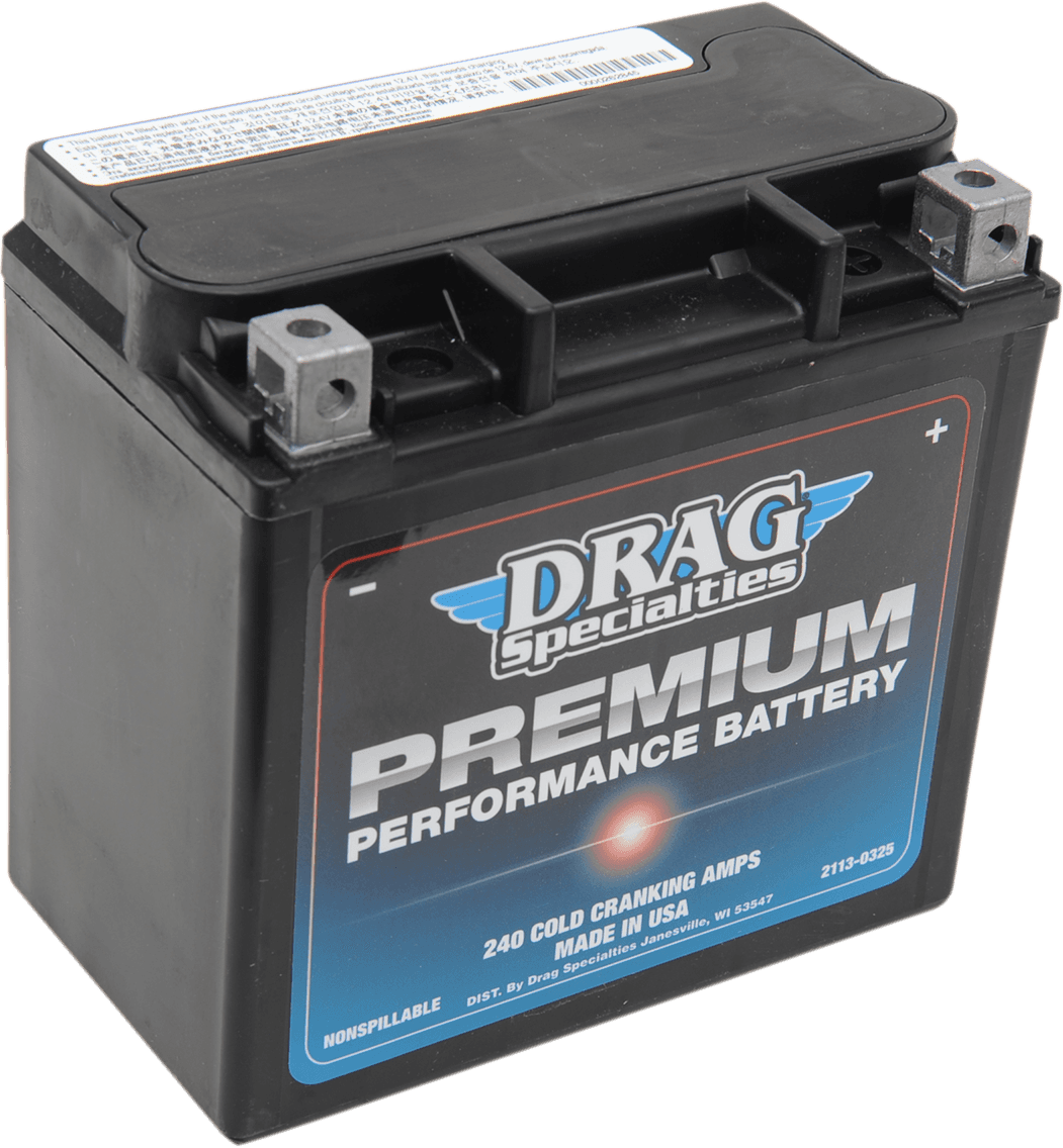 Premium Performance Battery — 1200 Custom EFI XLC, 1200 Low EFI XLL, 1200 Roadster EFI XLR +35 more 2004-2024