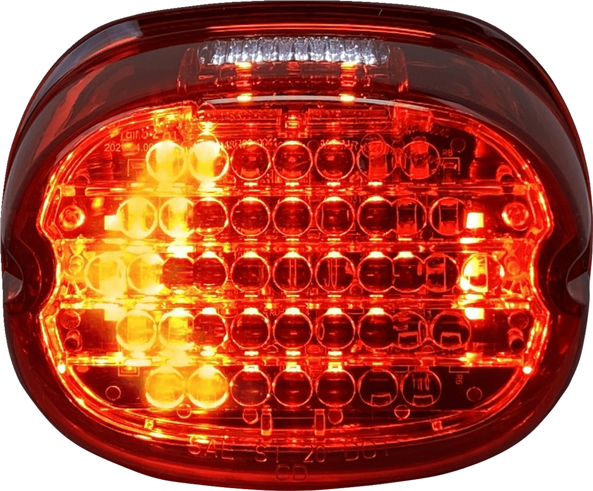 Low Profile LED Taillight with Integrated Auxiliary Turn Signals — 1200 Custom EFI XLC, 1200 Low EFI XLL, 1200 Roadster EFI XLR +122 more 1999-2024