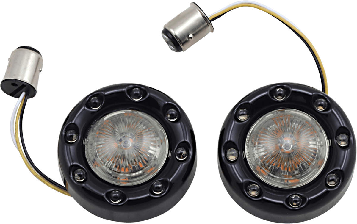 ProBEAM® Front Bullet Ringz™ — 1200 Custom EFI XLC, 1200 Low EFI XLL, 1200 Roadster EFI XLR +145 more 1984-2022